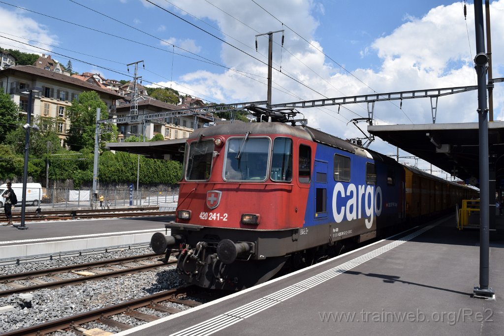 8072-0047-290622.jpg - SBBC Re 420.241-2 (Re 91 85 4 420 241-2 CH-SBBC) / Neuchâtel 29.6.2022