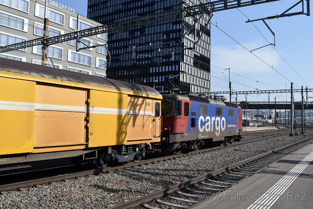 8383-0044-240223.jpg - SBBC Re 420.241-2 (Re 91 85 4 420 241-2 CH-SBBC) / Zürich-Altstetten 24.2.2023