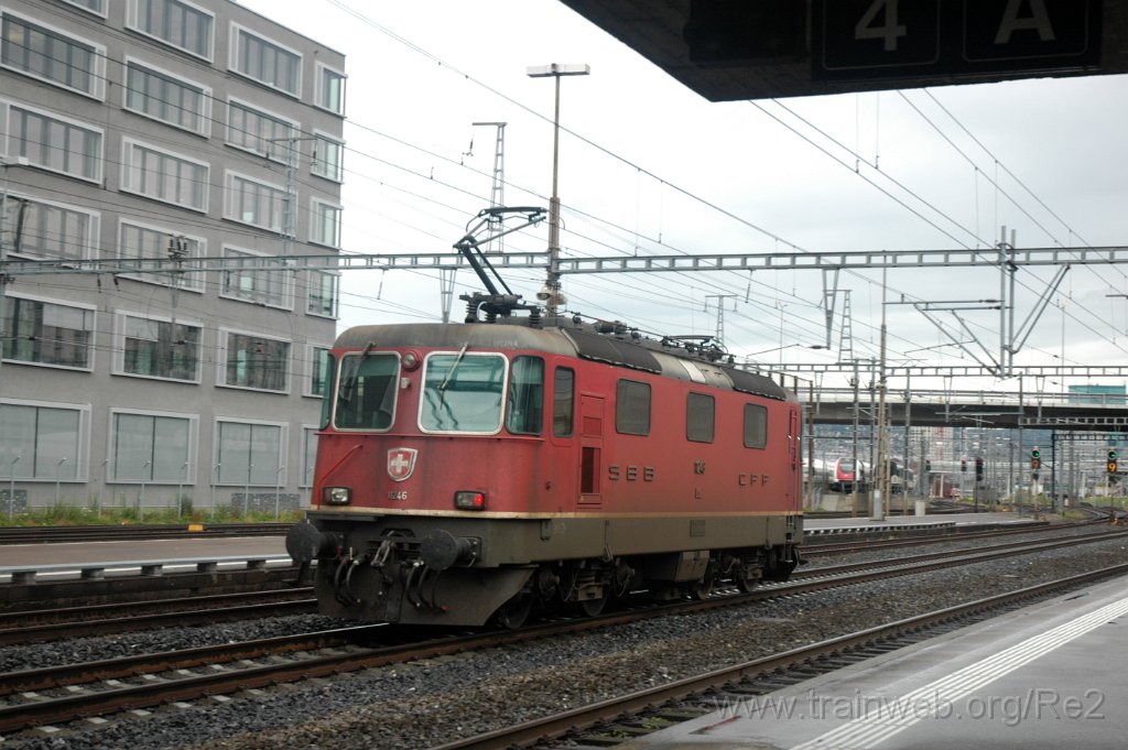 3368-0037-161014.jpg - SBB-CFF Re 4/4'' 11246 / Zürich-Altstetten 16.10.2014