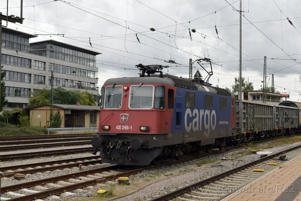 4649-0046-070917.jpg - SBBC Re 420.246-1 (Re 91 85 4 420 246-1 CH-SBBC) / Singen (Htw) 7.9.2017