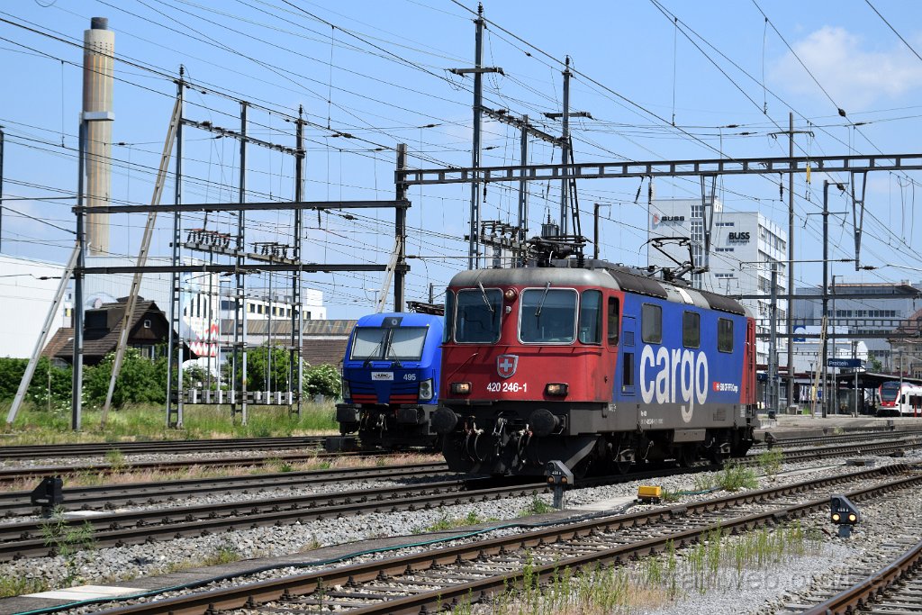 8586-0006-260523.jpg - SBBC Re 420.246-1 (Re 91 85 4 420 246-1 CH-SBBC) / Pratteln 26.5.2023