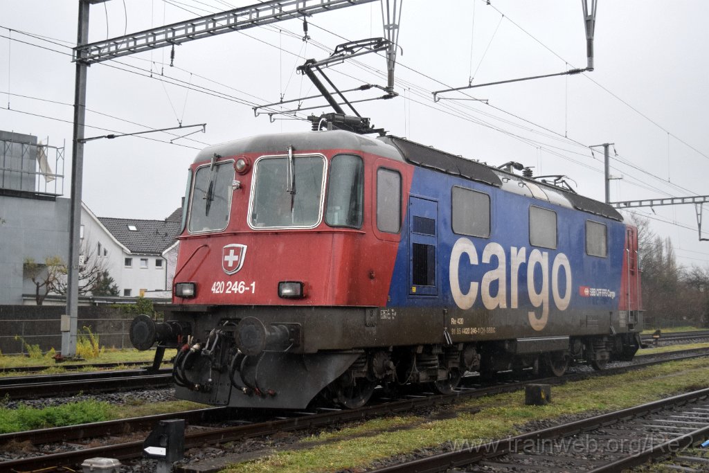 9489-0037-281124.jpg - SBBC Re 420.246-1 (Re 91 85 4 420 246-1 CH-SBBC) / Heerbrugg 28.11.2024