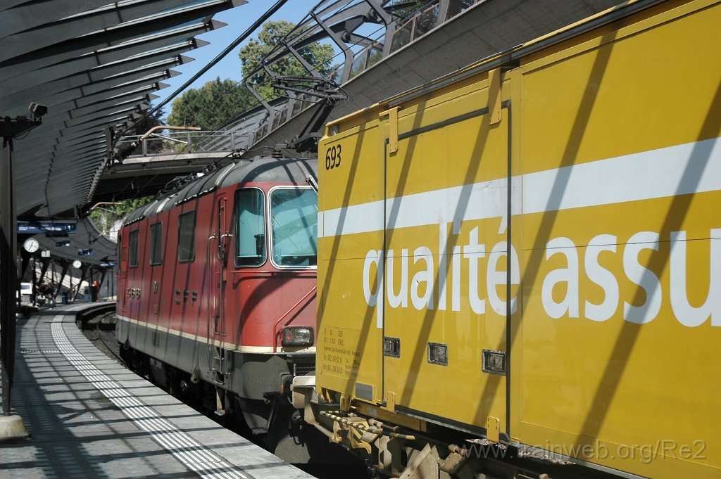 1543-0010-270808.jpg - SBB-CFF Re 4/4'' 11247 / Zürich-Stadelhofen 27.8.2008