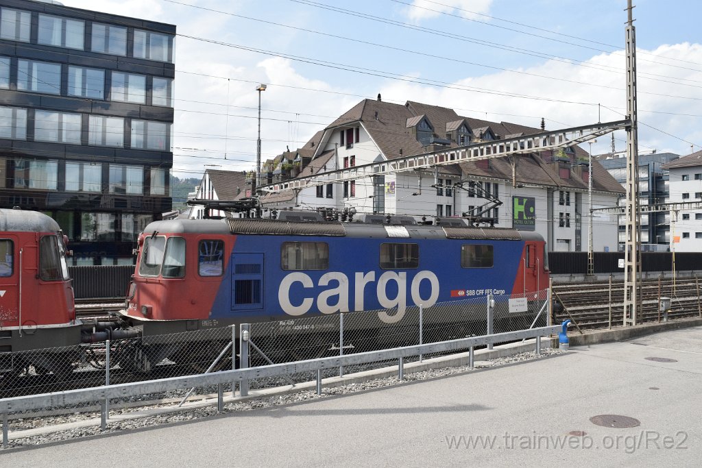 5640-0038-270719.jpg - SBBC Re 420.247-9 (Re 91 85 4 420 247-9 CH-SBBC) / Olten (Tannwaldstrasse) 27.7.2019