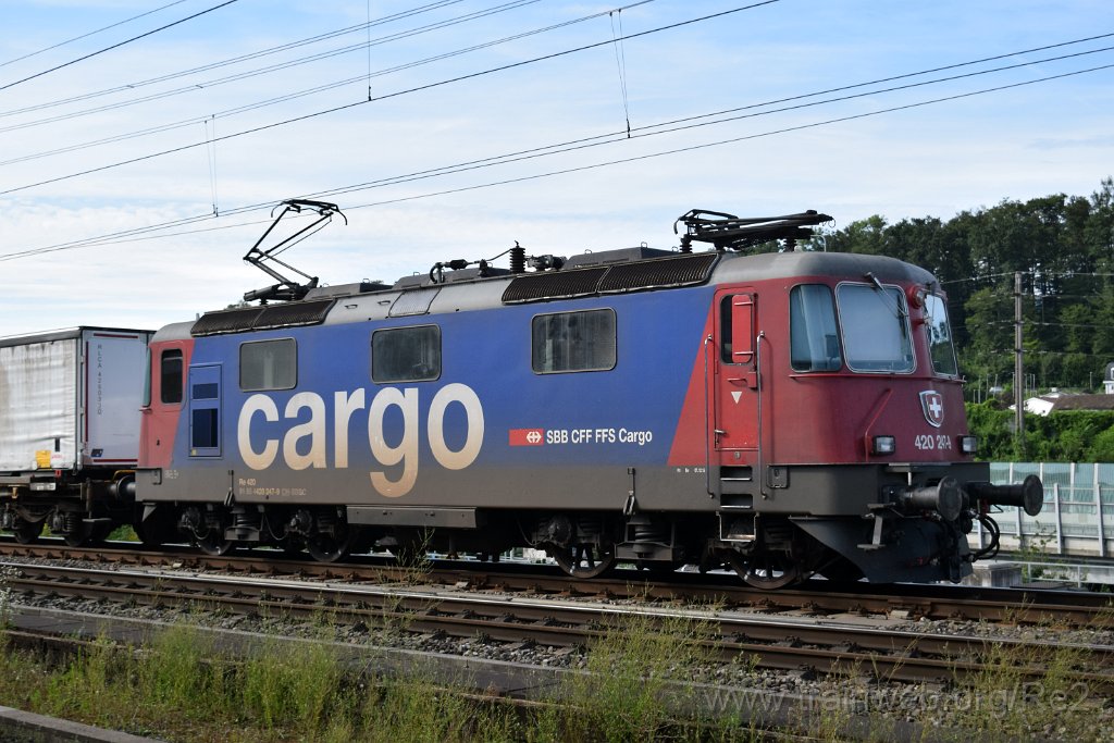 9242-0014-260724.jpg - SBBC Re 420.247-9 (Re 91 85 4 420 247-9 CH-SBBC) / Killwangen-Spreitenbach 26.7.2024