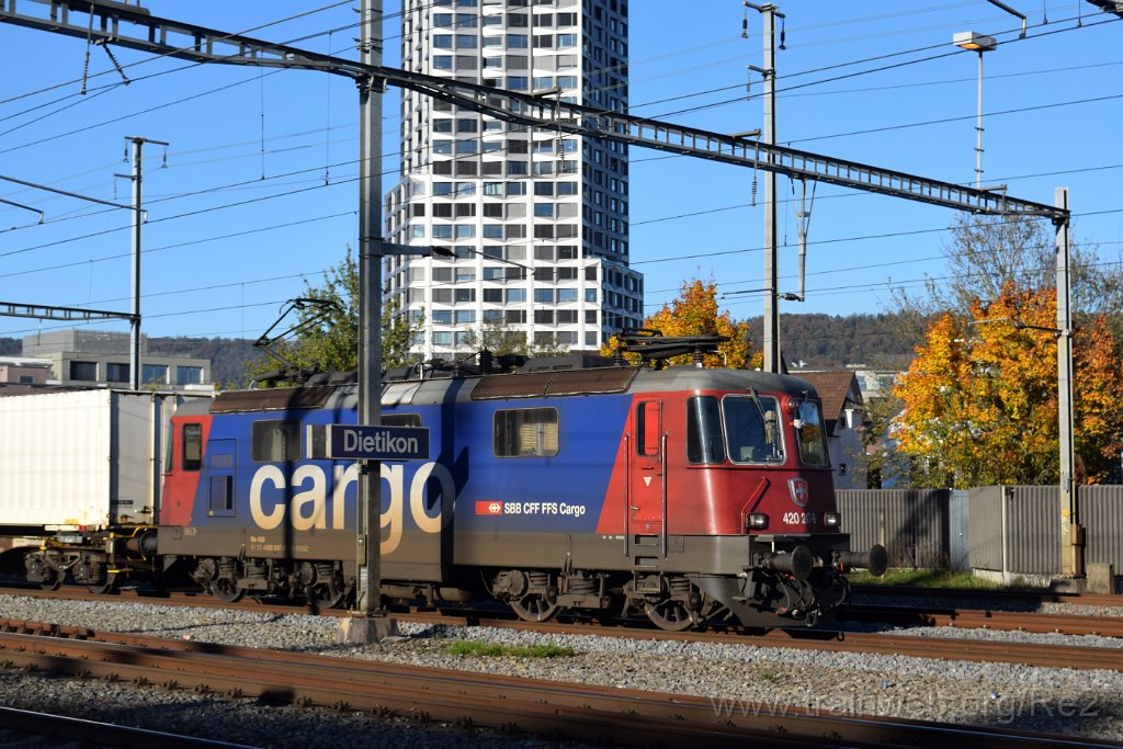 9430-0027-211024.jpg - SBBC Re 420.247-9 (Re 91 85 4 420 247-9 CH-SBBC) / Dietikon 21.10.2024