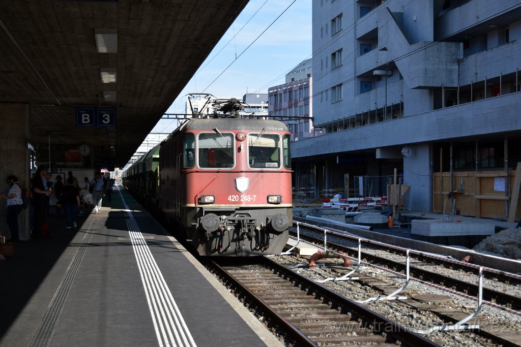 5634-0047-240719.jpg - SBBC Re 4/4'' 11248 (Re 420.248-7)  (Re 91 85 4 420 248-7 CH-SBBC) / Zürich-Altstetten 24.7.2019