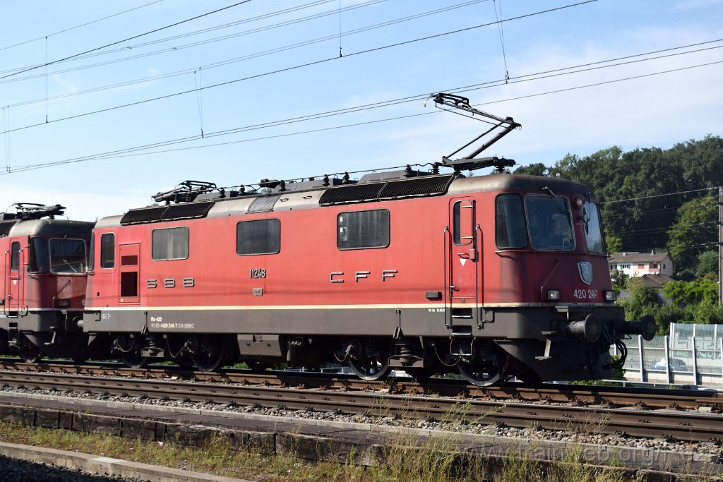 8113-0034-220722.jpg - SBBC Re 4/4'' 11248 (Re 420.248-7)  (Re 91 85 4 420 248-7 CH-SBBC) / Killwangen-Spreitenbach 22.7.2022