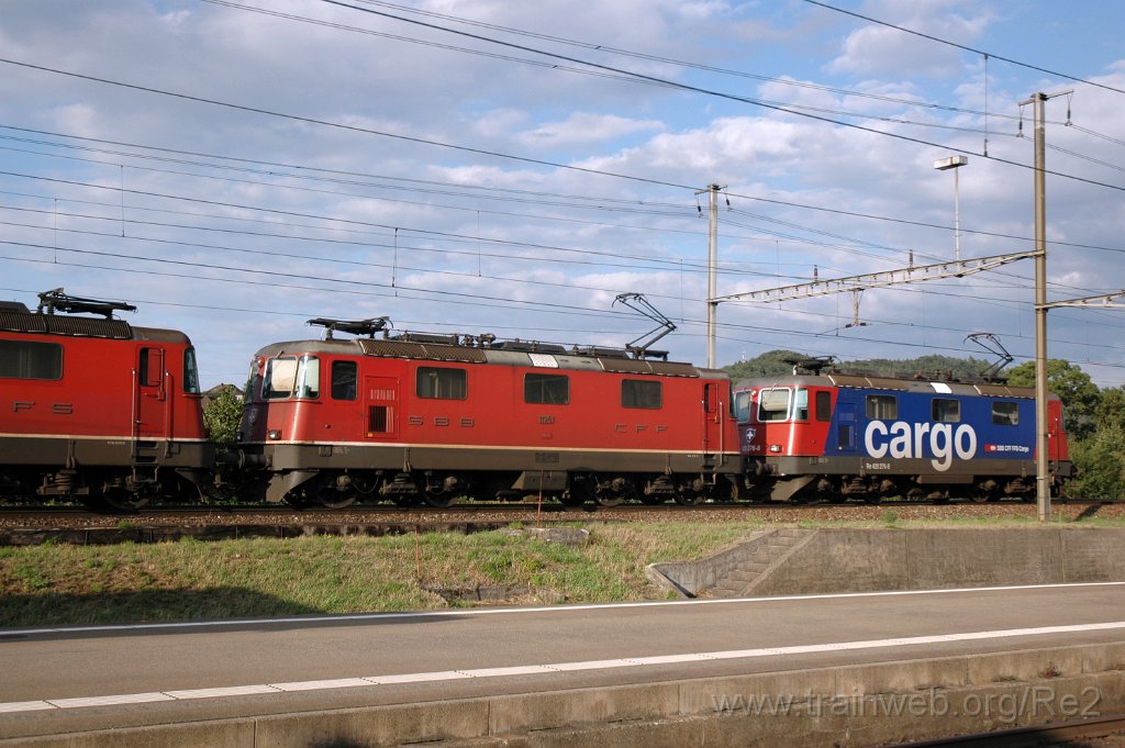 2908-0033-140813.jpg - SBBC Re 420.276-8 + SBB-CFF Re 4/4'' 11251 + SBB-CFF Re 4/4''' 11353 / Killwangen-Spreitenbach 14.8.2013