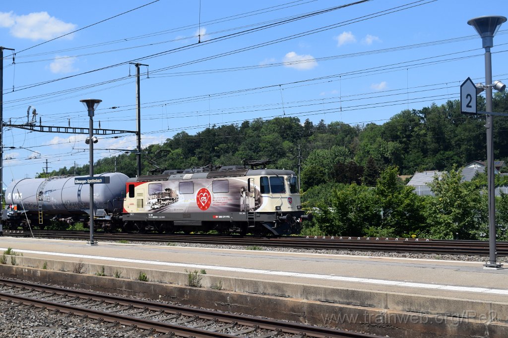 8092-0020-150722.jpg - SBBC Re 420.251-1 ''175 ans de chemin de fer en Suisse'' (Re 91 85 4 420 251-1 CH-SBBC) / Killwangen-Spreitenbach 15.7.2022