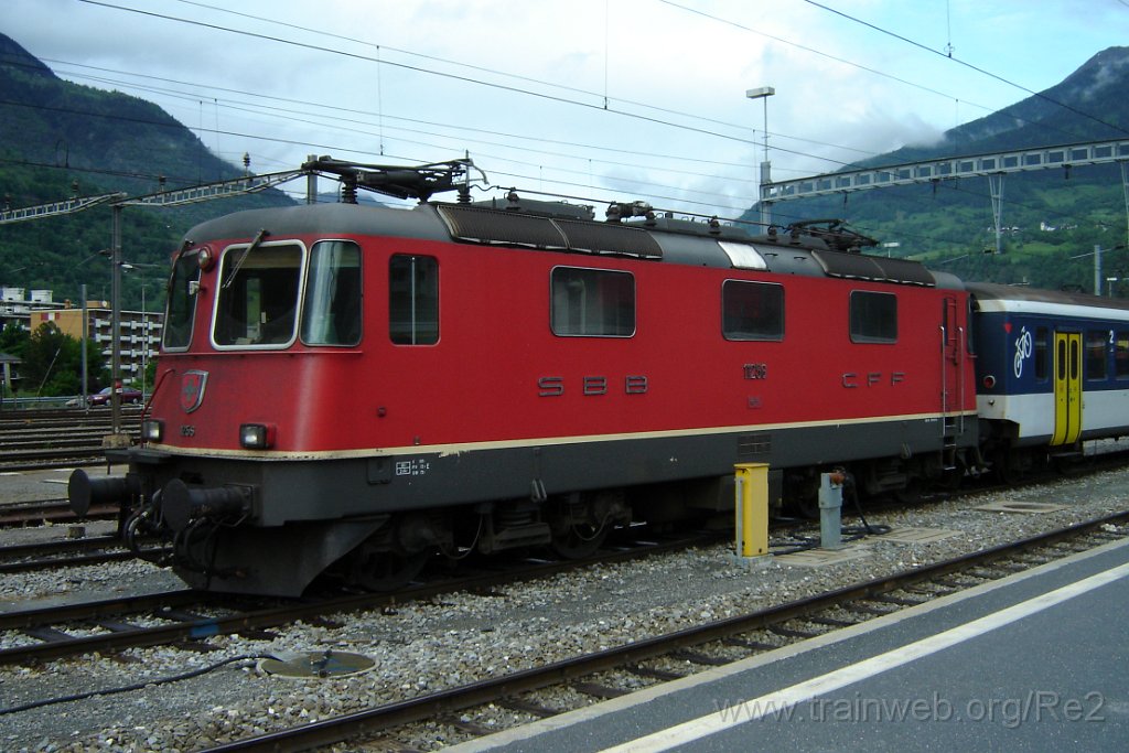 1183-0041-200506.jpg - SBB-CFF Re 4/4'' 11256 / Brig 20.5.2006