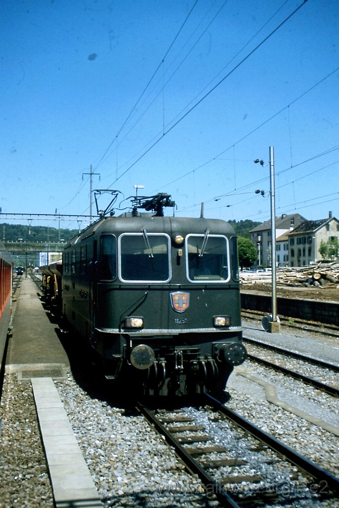 0668-0015.jpg - SBB-CFF Re 4/4'' 11258 / Porrentruy 27.5.1997