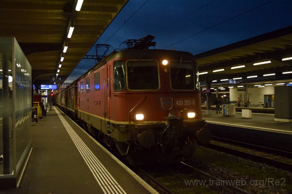 8947-0043-290124.jpg - SBBC Re 4/4'' 11263 (Re 420.263-6)  (Re 91 85 4 420 263-6 CH-SBBC) / Wil 29.1.2024