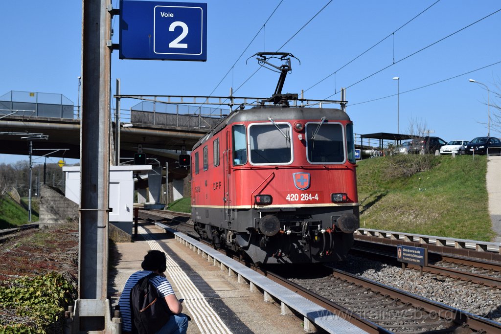 7327-0046-310321.jpg - SBBC Re 4/4'' 11264 (Re 420.264-4)  (Re 91 85 4 420 264-4 CH-SBBC) / Vufflens-La-Ville 31.3.2021
