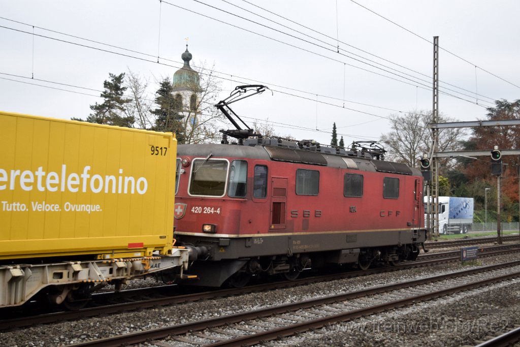 9465-0026-111124.jpg - SBBC Re 4/4'' 11264 (Re 420.264-4)  (Re 91 85 4 420 264-4 CH-SBBC) / Rupperswil 11.11.2024