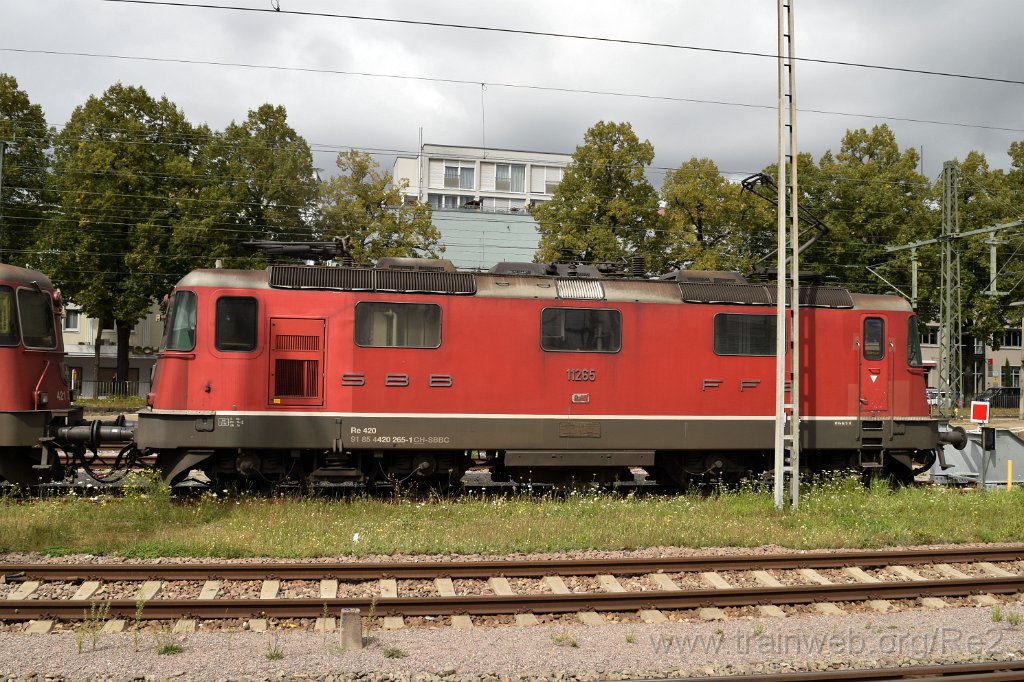 4656-0042-070917.jpg - SBBC Re 4/4'' 11265 (Re 420.265-1)  (Re 91 85 4 420 265-1 CH-SBBC) / Singen (Htw) 7.9.2017
