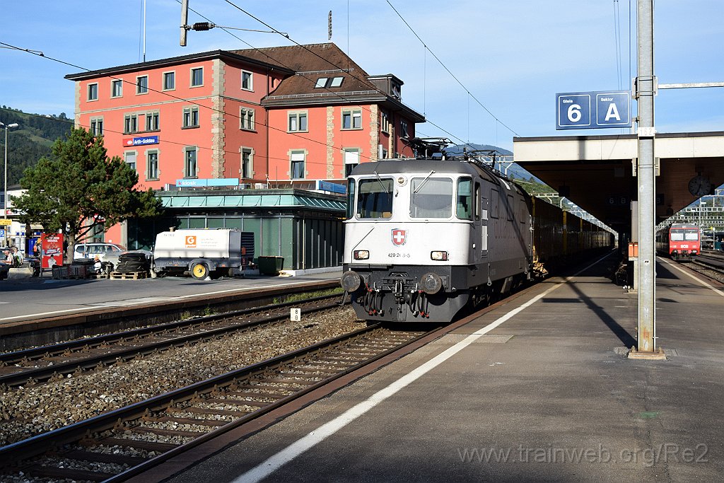 3657-0018-270815.jpg - SBBC Re 420.268-5 ''Gottardo 2016'' / Arth-Goldau 27.8.2015