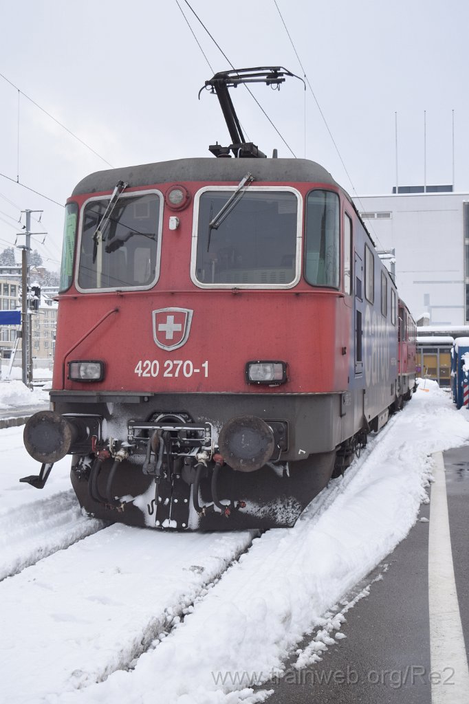 10123-0050-221125.jpg - SBBC Re 420.270-1 (Re 91 85 4 420 270-1 CH-SBBC) / St.Gallen HB 22.11.2025