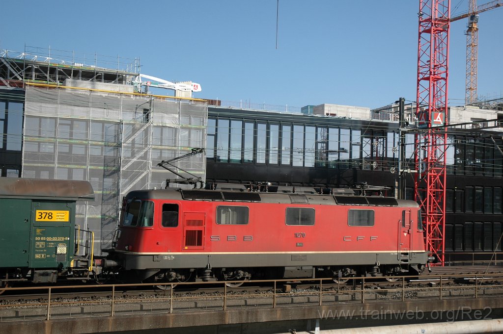 2337-0034-160312.jpg - SBB-CFF Re 4/4'' 11270 / Zürich (Käferbergbrücke) 16.3.2012
