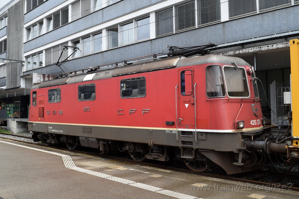 9911-0011-250725.jpg - SBBC Re 4/4'' 11273 (Re 420.273-5)  (Re 91 85 4 420 273-5 CH-SBBC) / St.Gallen HB 25.7.2025