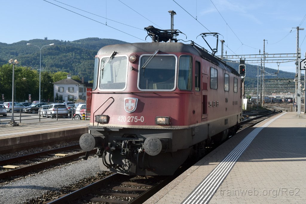 4085-0035-030816.jpg - SBBC Re 4/4'' 11275 (Re 420.275-0)  (Re 91 85 4 420 275-0 CH-SBBC) / Olten 3.8.2016