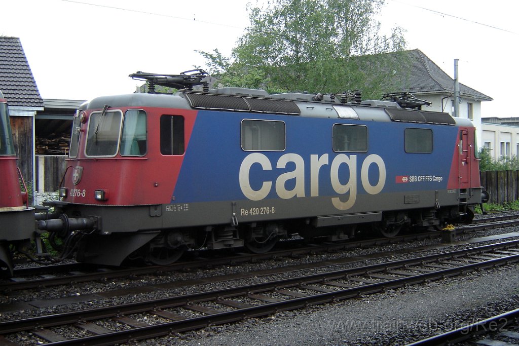 1186-0016-020606.jpg - SBBC Re 420.276-8 / Hinwil 2.6.2006
