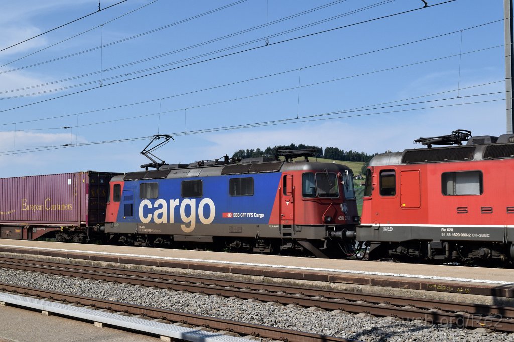 5718-0021-290819.jpg - SBBC Re 420.276-8 (Re 91 85 4 420 276-8 CH-SBBC) / Immensee 29.8.2019