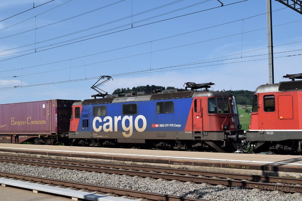 5718-0022-290819.jpg - SBBC Re 420.276-8 (Re 91 85 4 420 276-8 CH-SBBC) / Immensee 29.8.2019