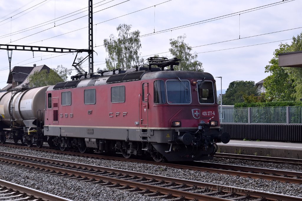 5705-0011-220819.jpg - SBBC Re 4/4'' 11277 (Re 420.277-6)  (Re 91 85 4 420 277-6 CH-SBBC) / Rupperswil 22.8.2019