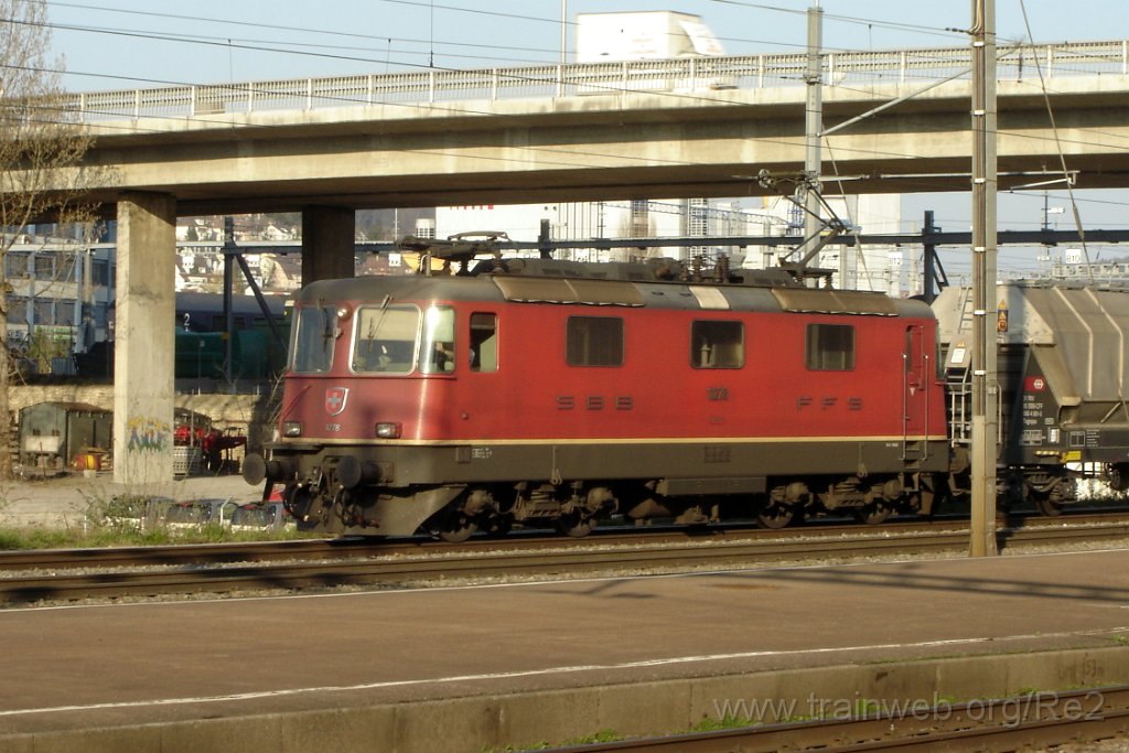 1027-0002-040405.jpg - SBB-CFF Re 4/4'' 11278 / Zürich-Altstetten 4.4.2005