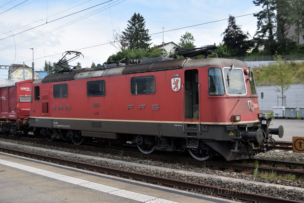 9222-0050-190724.jpg - SBBC Re 4/4'' 11278 (Re 420.278-4)  ''Cham'' (Re 91 85 4 420 278-4 CH-SBBC) / Killwangen-Spreitenbach 19.7.2024