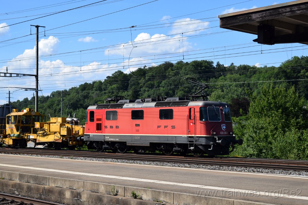 4539-0002-170717.jpg - SBBC Re 4/4'' 11280 (Re 420.280-0)  (Re 91 85 4 420 280-0 CH-SBBC) / Killwangen-Spreitenbach 17.7.2017