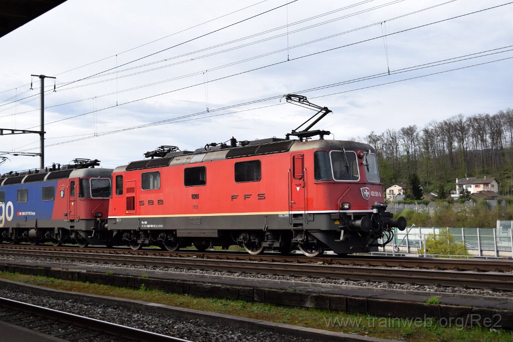 9022-0050-050424.jpg - SBBC Re 4/4'' 11281 (Re 420.281-8)  (Re 91 85 4 420 281-8 CH-SBBC) / Killwangen-Spreitenbach 5.4.2024