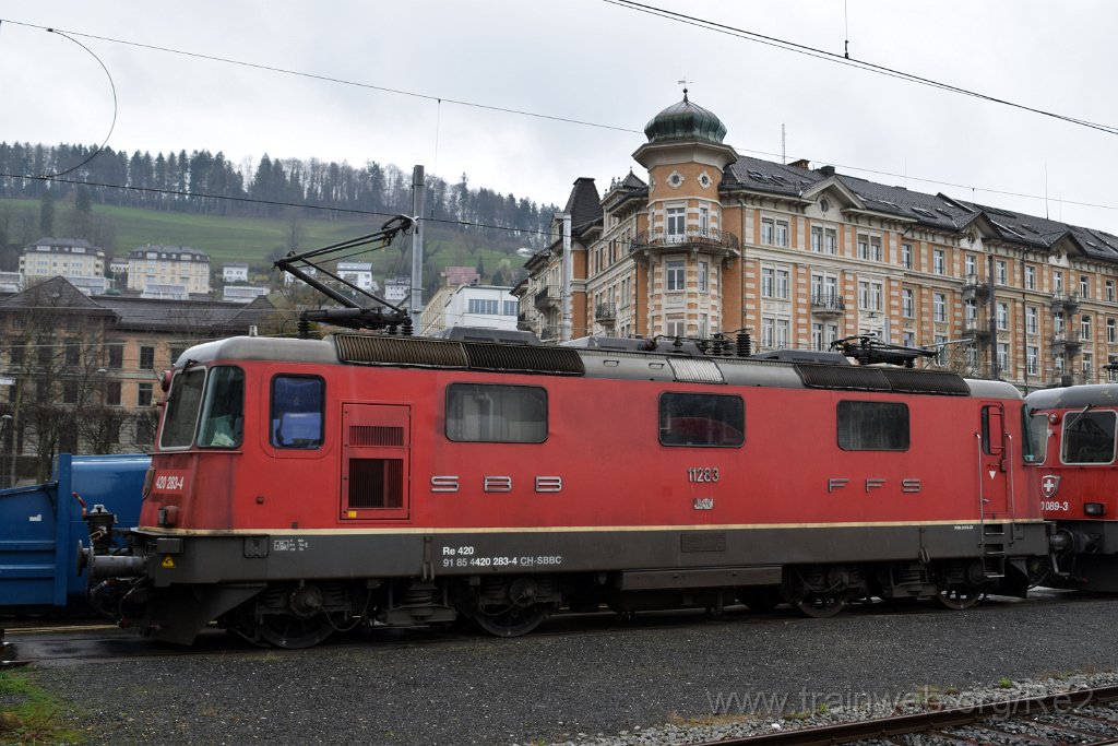 8439-0016-240323.jpg - SBBC Re 4/4'' 11283 (Re 420.283-4)  (Re 91 85 4 420 283-4 CH-SBBC) / St.Gallen HB 24.3.2023