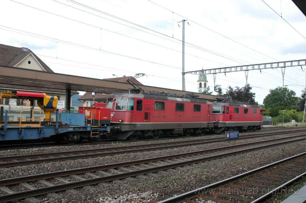 3208-0027-230714.jpg - SBB-CFF Re 4/4'' 11308 + SBB-CFF Re 4/4'' 11285 / Rupperswil 23.7.2014