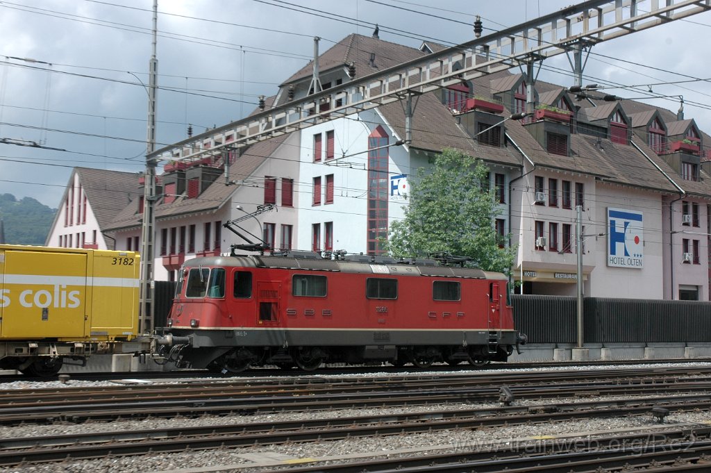 3604-0039-190615.jpg - SBB-CFF Re 4/4'' 11285 / Olten (Fachhochschule Nordwestschweiz) 19.6.2015