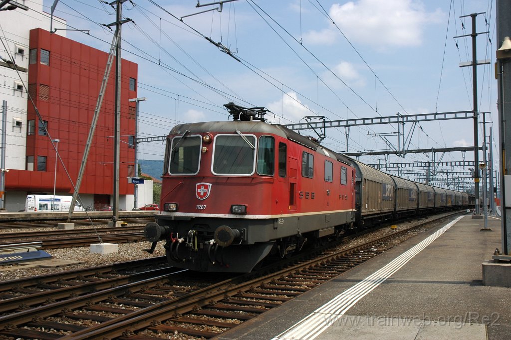 1945-0014-220710.jpg - SBB-CFF Re 4/4'' 11287 / Aarau 22.7.2010