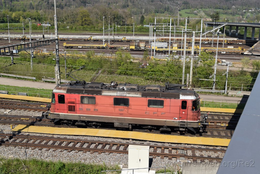 5426-0006-180419.jpg - SBBC Re 4/4'' 11287 (Re 420.287-5)  (Re 91 85 4 420 287-5 CH-SBBC) / RB Limmattal (Brücke Sandäckerstrasse) 18.4.2019