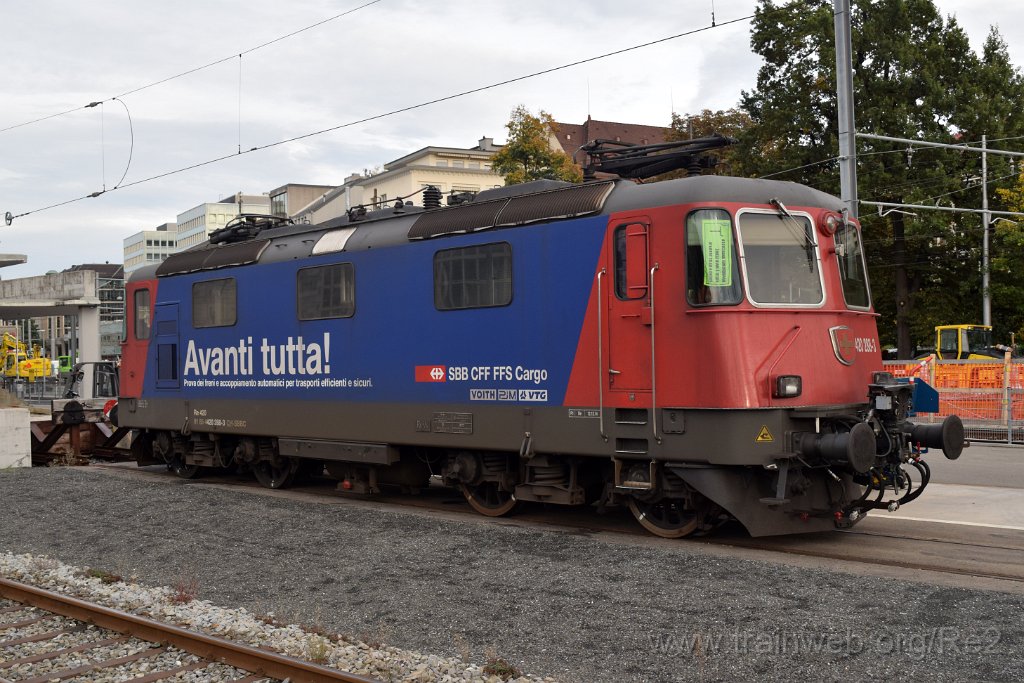 5774-0044-191019.jpg - SBBC Re 420.288-3 ''Avanti tutta!'' (Re 91 85 4 420 288-3 CH-SBBC) / St.Gallen HB 19.10.2019