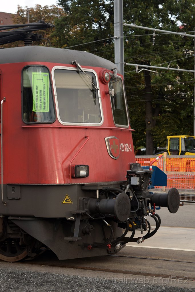 5774-0048-191019.jpg - SBBC Re 420.288-3 ''Avanti tutta!'' (Re 91 85 4 420 288-3 CH-SBBC) / St.Gallen HB 19.10.2019