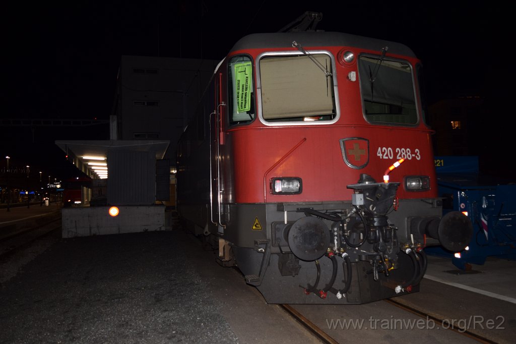 5775-0029-201019.jpg - SBBC Re 420.288-3 ''Avanti tutta!'' (Re 91 85 4 420 288-3 CH-SBBC) / St.Gallen HB 20.10.2019