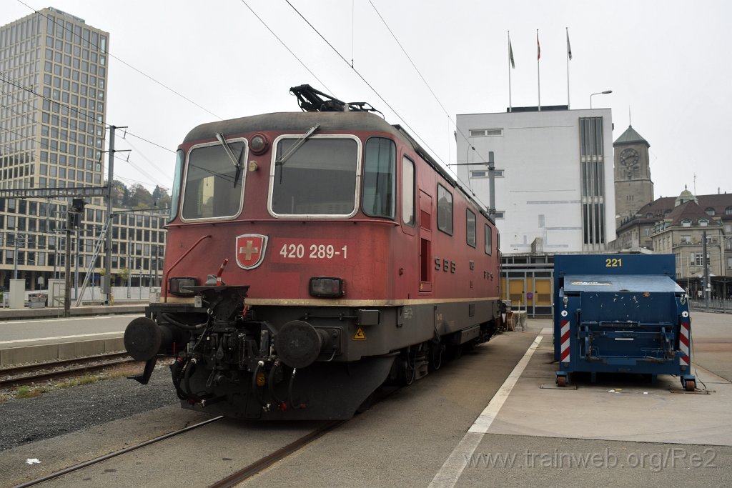 8231-0023-091022.jpg - SBBC Re 4/4'' 11289 (Re 420.289-1)  (Re 91 85 4 420 289-1 CH-SBBC) / St.Gallen HB 9.10.2022