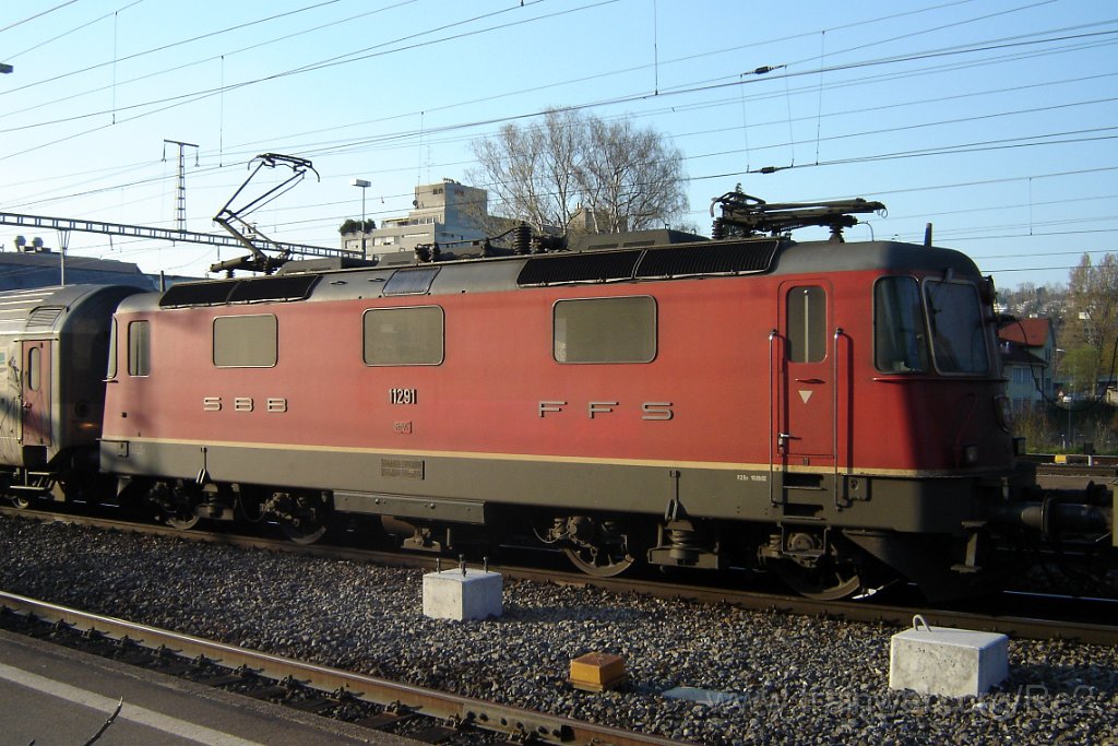1027-0018-040405.jpg - SBB-CFF Re 4/4'' 11291 / Zürich-Altstetten 4.4.2005