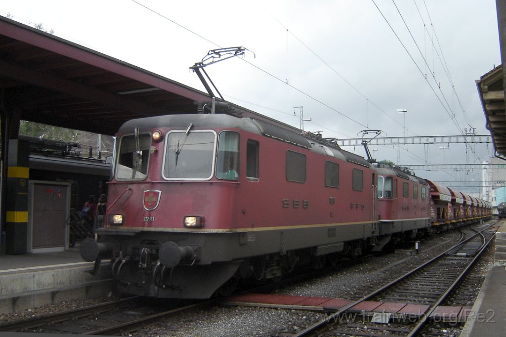 1063-0040-300605.jpg - SBB-CFF Re 4/4'' 11291 + SBB-CFF Ref 4/4'' 11170 / Hinwil 30.6.2005