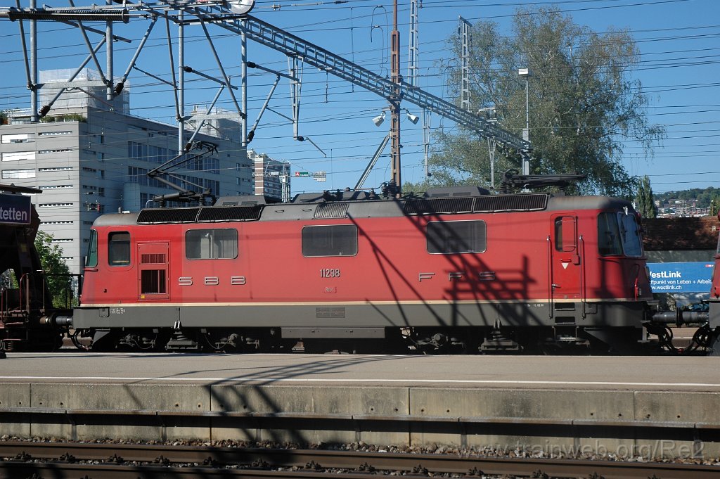 1544-0039-270808.jpg - SBB-CFF Re 4/4'' 11298 / Zürich-Altstetten 27.8.2008