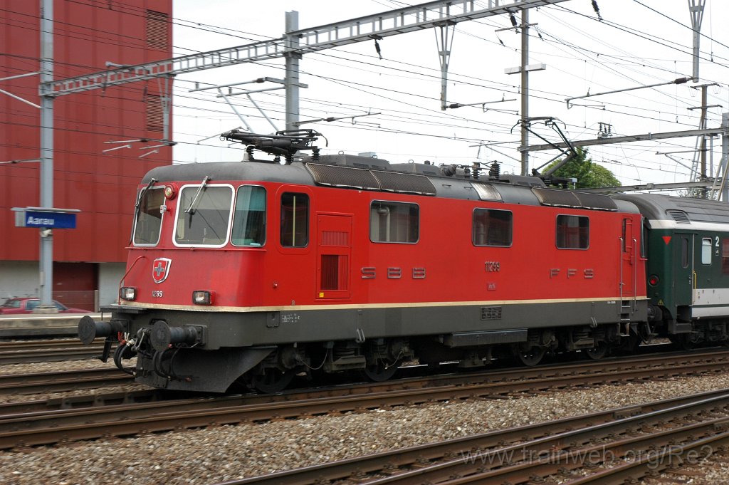 1949-0044-220710.jpg - SBB-CFF Re 4/4'' 11299 / Aarau 22.7.2010
