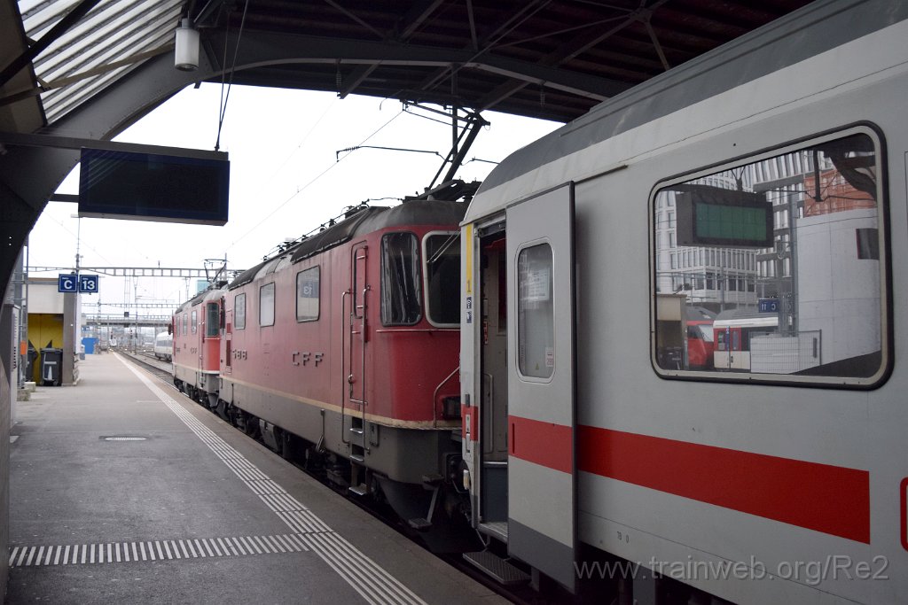9018-0034-310324.jpg - SBB-CFF Re 4/4'' 11164 (Re 420.164-6)  (Re 91 85 4 420 164-6 CH-SBB) + SBB-CFF Re 4/4'' 11299 (Re 420.299-0)  (Re 91 85 4 420 299-0 CH-SBB) / Zürich HB 31.3.2024