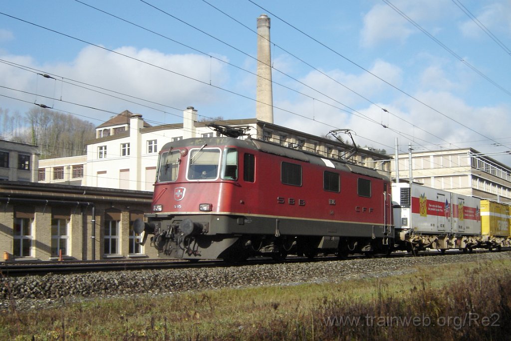 1270-0041-071206.jpg - SBB-CFF Re 4/4'' 11305 / Kemptthal 7.12.2006