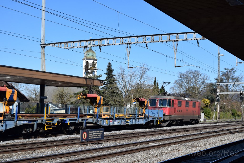 7318-0034-240321.jpg - SBBC Re 4/4'' 11306 (Re 420.306-3)  (Re 91 85 4 420 306-3 CH-SBBC) / Rupperswil 24.3.2021