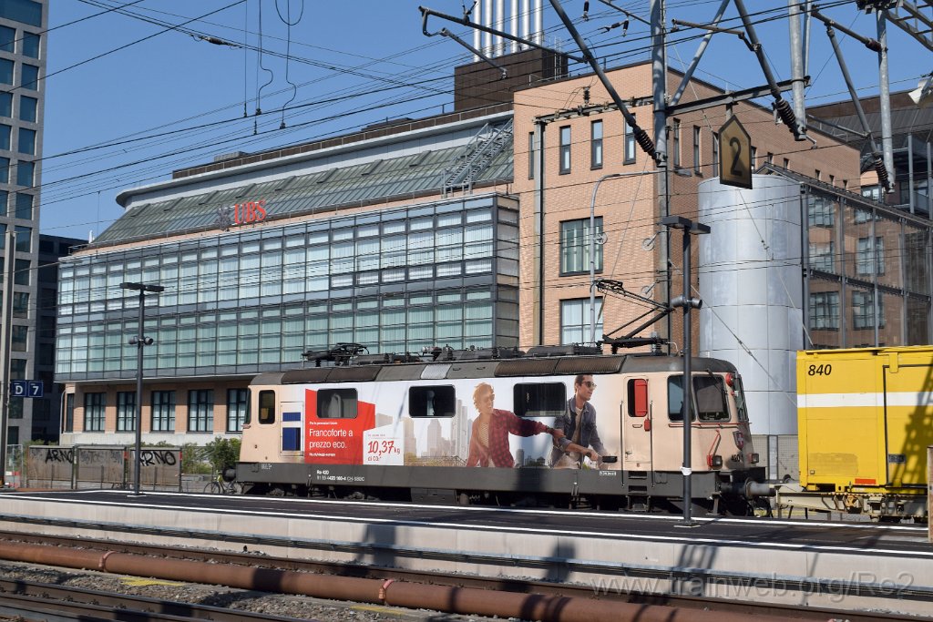 7168-0043-300920.jpg - SBBC Re 420.310-5 ''Francoforte a prezzo eco'' (Re 91 85 4 420 310-5 CH-SBBC) / Zürich-Altstetten 30.9.2020